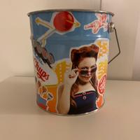 Secchio secchiello in latta Chupa Chups