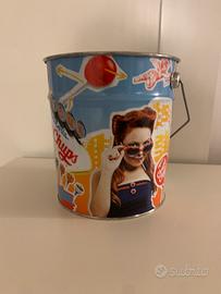Secchio secchiello in latta Chupa Chups