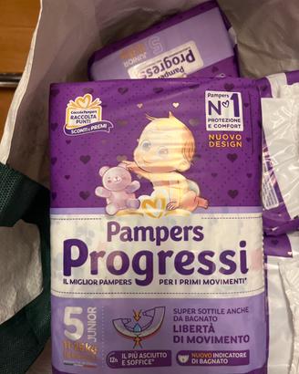 Pampers Progress Junior taglia 5 pannolini 11-25 k