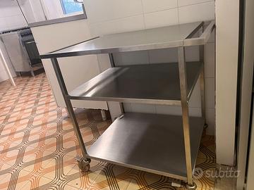 Carrello professionale in acciaio