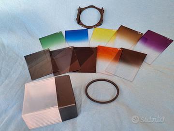 Filtri colorati per fotografia.