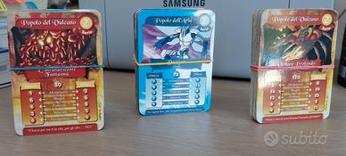 Carte da collezione dei "Gormiti".