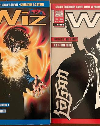 Wiz lotto 1: 10 albi antologici 1997-98 Marvel Ita