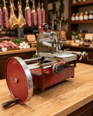 Affettatrice a volano Paulon anni '50 tipo Berkel 