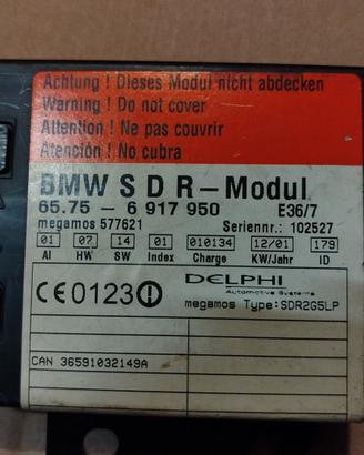 BMW Z3 Centraline sensori antifurto 