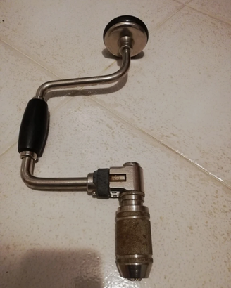 TRAPANO MANUALE GIRABACCHINO A MANOVELLA