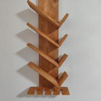 Cantinetta portabottiglie in legno fatta a mano