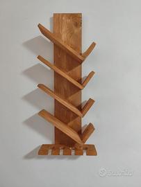 Cantinetta portabottiglie in legno fatta a mano