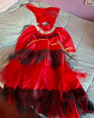 costume carnevale dama spagnola