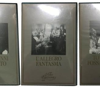 LOTTO VHS TOTò, VIDEO ELECTRONICS. RARO QUASI UNIC