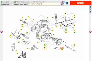Corona Aprilia Pegaso 125 AP8125530