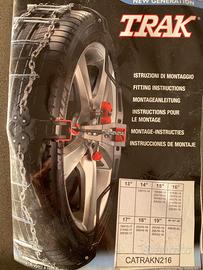 Catene da neve Trak per auto non catenabili