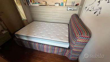 Letto con contenitore una piazza e mezza