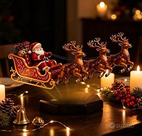 Slitta di Babbo Natale galleggiante, levitazione m
