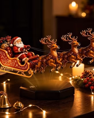 Slitta di Babbo Natale galleggiante, levitazione m