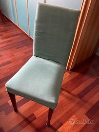 Sedia poltroncina imbottita design