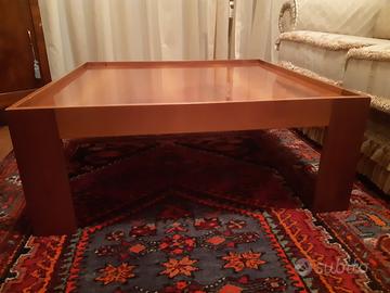 Tavolino salotto quadrato anni 90