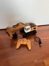 Escavatore radiocomandato giocattolo con telecoman