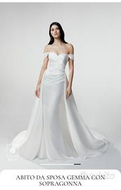 Abito da sposa Atelier Eme + velo