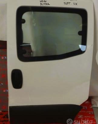 Porta Laterale Scorrevole Sinistra VETRATA Fiat Qu