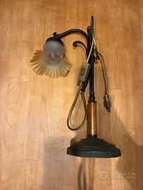 Lampada tavolo liberty