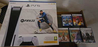 Sony PS5 + PS VR2 + accessori + giochi