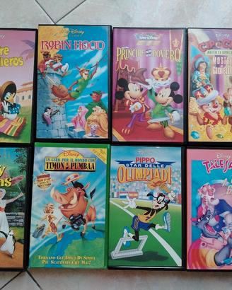 Lotto VHS Disney originali