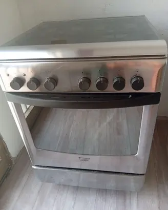 Cucina Hotpoint Ariston inox - forno ventilato