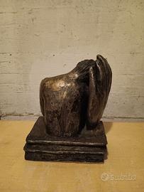 scultura  in bronzo