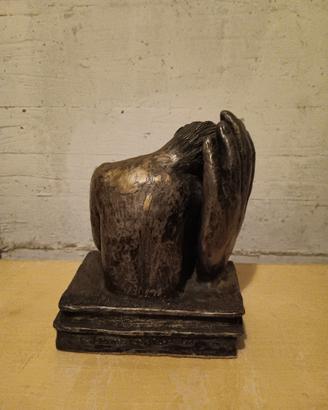scultura  in bronzo