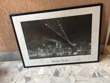 Quadro con stampa new york etr