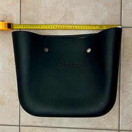 O bag Classic Nera con Sacca Interna Crema