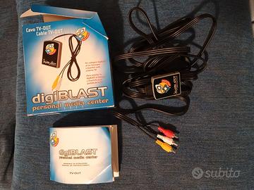 DIGIBLAST CAVO TV-OUT PERSONAL MEDIA CENTER