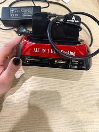 All In 1 Hdd Docking Docking multifunzione HDD