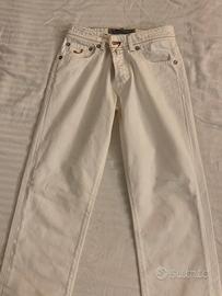 Jeans bianco Jacob Cohen junior taglia 13 anni