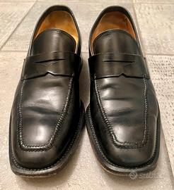 Mocassino Santoni Uomo Taglia 6 (39) Nero