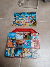 Puzzle cubi Disney vintage