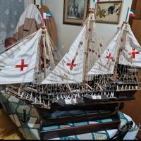 Modellino barca in legno espanola