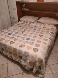 Rete + materasso matrimoniale 