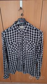 camicia a quadri Bershka