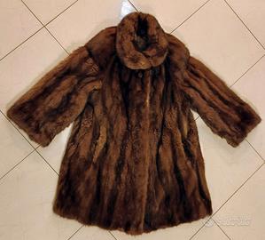Pelliccia di visone vintage anni '80