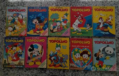 Lotto fumetti Topolino da 1391 a 1400