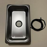 Lavello rettangolare in acciaio inossidabile NUOVO