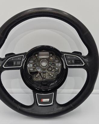 Volante multifunzione sterzo in pelle audi a7 8f7