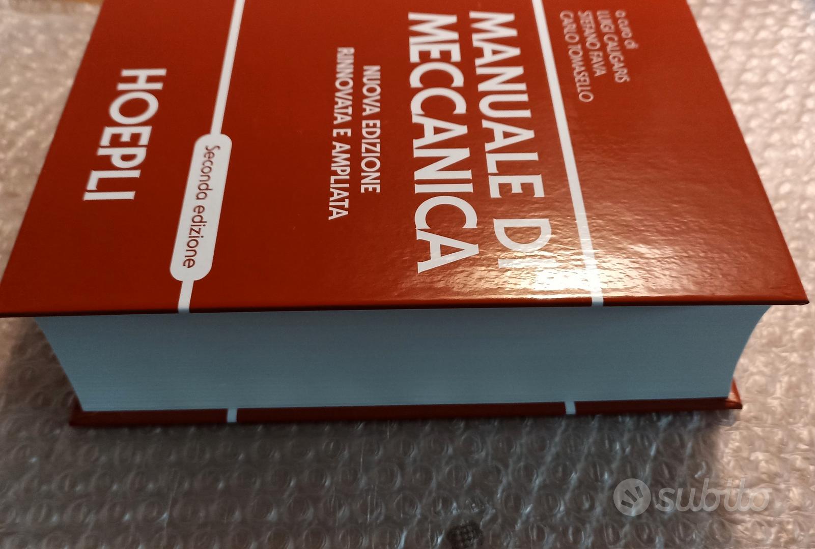 Manuale di Meccanica Hoepli - Libri e Riviste In vendita a Varese