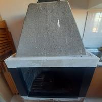 Caminetto modello refrattario