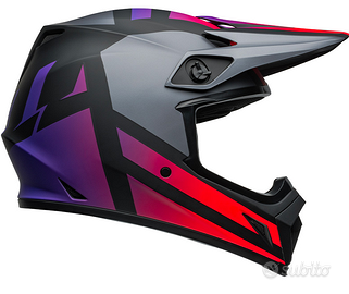 CASCO BELL MX-9 MIPS ALTER EGO NERO/ROSSO OPACO