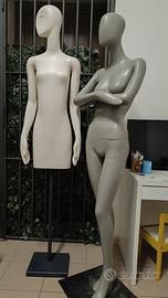 1  Manichino donna bianco