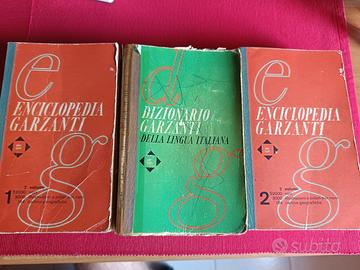 enciclopedia Garzanti e dizionario 