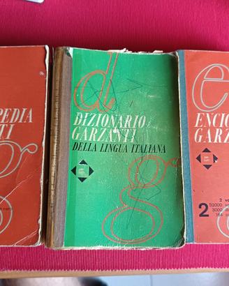 enciclopedia Garzanti e dizionario 
